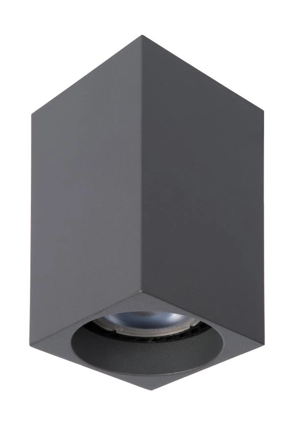 Lucide DELTO - Ceiling spotlight - LED Dim to warm - GU10 - 1x5W 2200K/3000K - Grey - off